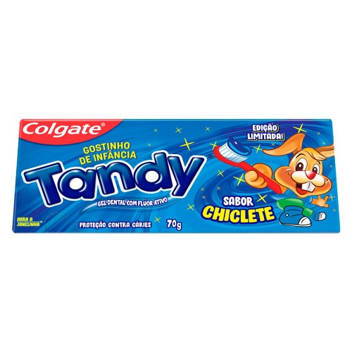 Gel Dental Colgate Tandy Chiclete Com Flúor 70g