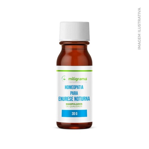 Homeopatia para Enurese Noturna Infantil Glóbulos 30g