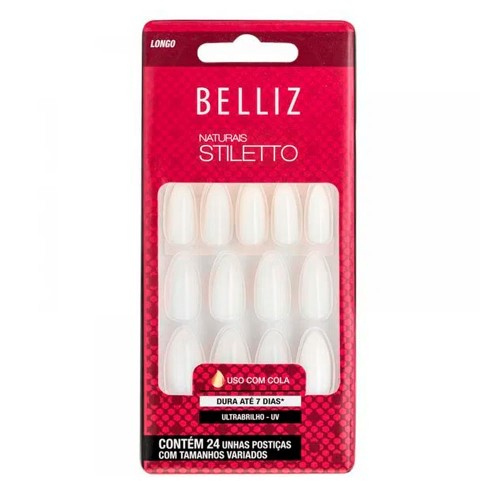 Unhas Naturais Belliz Stiletto - 2312