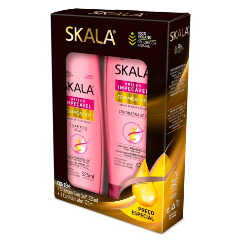 Shampoo + Condicionador Skala Ceramidas 325ml cada