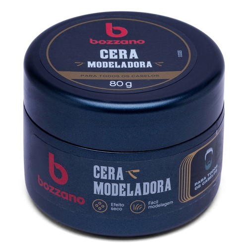 Cera Modeladora Bozzano Para Cabelo 80g