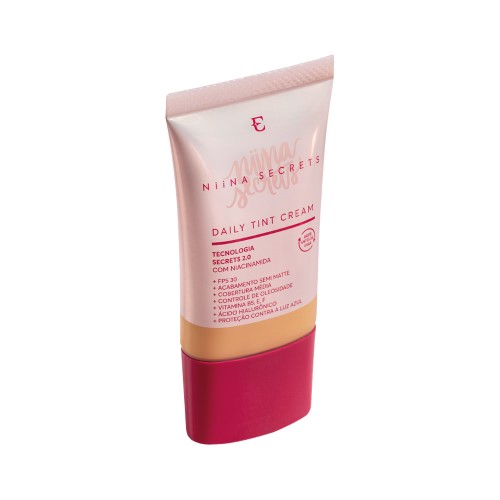 Base Liquida Eudora Niina Secrets Daily Tint Cream Cor 13 com 25ml