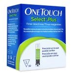 Tiras de Glicemia OneTouch Select Plus com 50 unidades