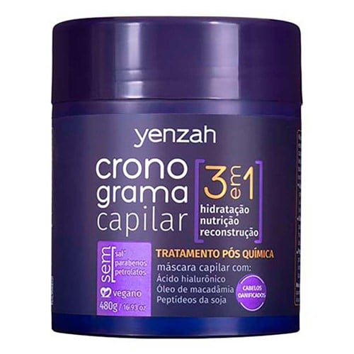 Yenzah Cronograma 3 em 1 Pós Quimica