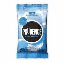 Preservativo Prudence Ultra Sensível Com 3 Unidades