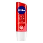 Hidratante Labial Nivea Morango Shine Hidratação Prolongada 4,8 g