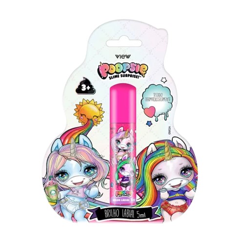 Brilho Labial Infantil Poopsie Slime Surprise! 5ml