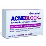 Acneblock Sabonete em Barra Pele com Acne e Excessivamente Oleosa 80g