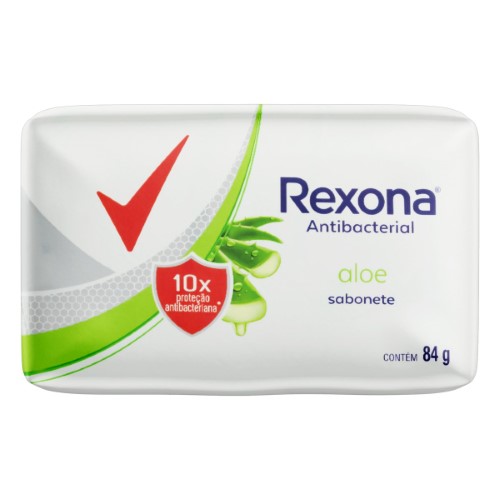 Sabonete em Barra Rexona Antibacterial Aloe 84g