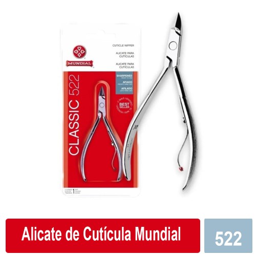 Alicate Cuticula Mundial 522 10cm