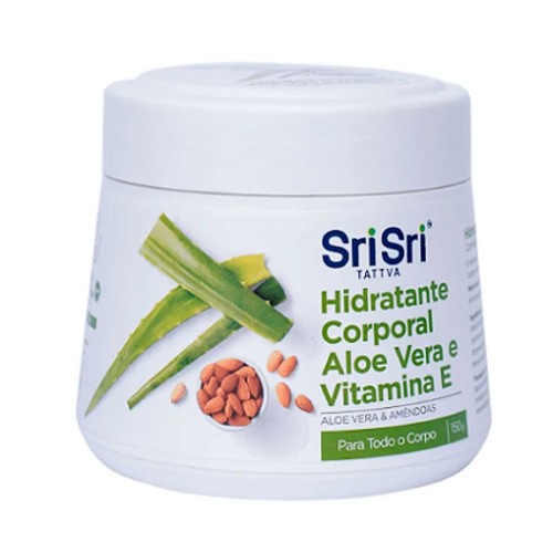 Hidratante Corporal Sri Sri Aloe Vera & Vitamina E com 150g