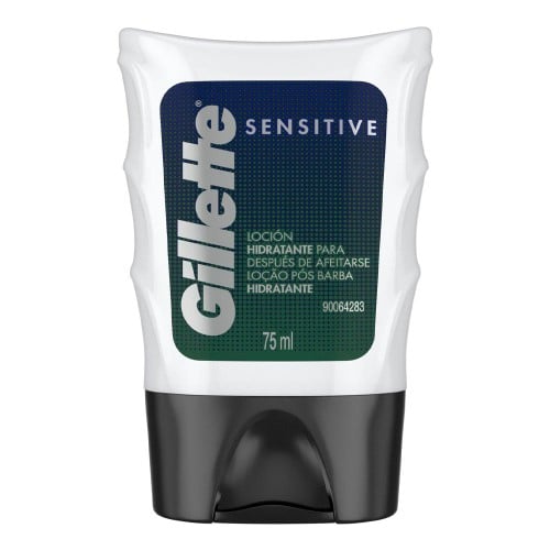 Loção Pós Barba Hidratante Gillette Sensitive para Peles Sensíveis com 75ml