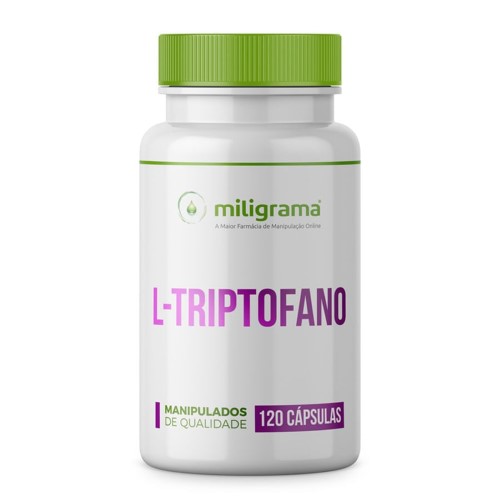 L-Triptofano 250mg 120 Cápsulas