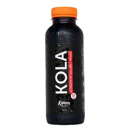 Chá Kombucha KHappy Kola 355ml