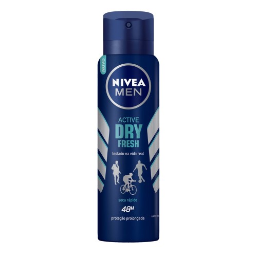 Desodorante Antitranspirante Aerosol Nivea Men Dry Fresh 150ml