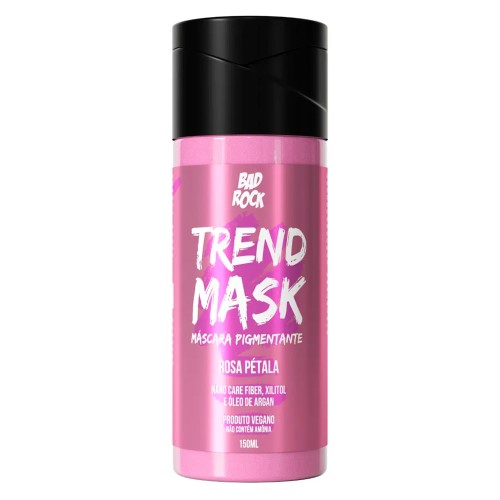 Máscara Pigmentante Bad Rock Trend Mask Rosa Pétala 150ml