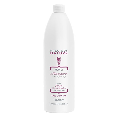 Shampoo Cabelos Cacheados Alfaparf Milano Precious Nature Grape & Lavender Shampoo