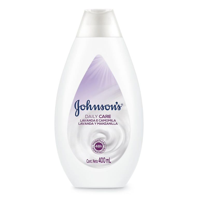 Loção Hidratante Johnson Daily Care Lavanda e Camomila com 400ml