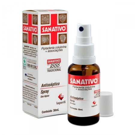 Spray Antisséptico Sanativo Tradicional com 30ml