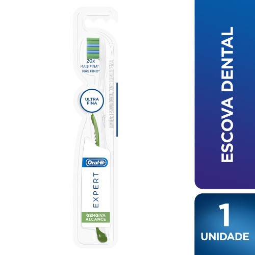 Escova de Dente Oral-B Expert Gengiva Alcance Ultra Fina com 1 unidade