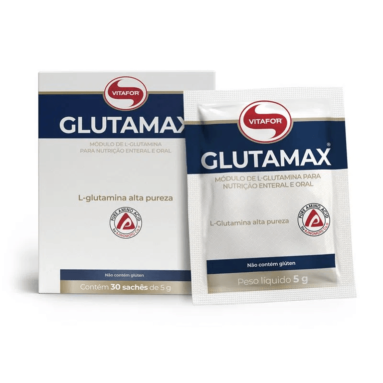 Módulo de L-Glutamina Vitafor Glutamax 30 Sachês 