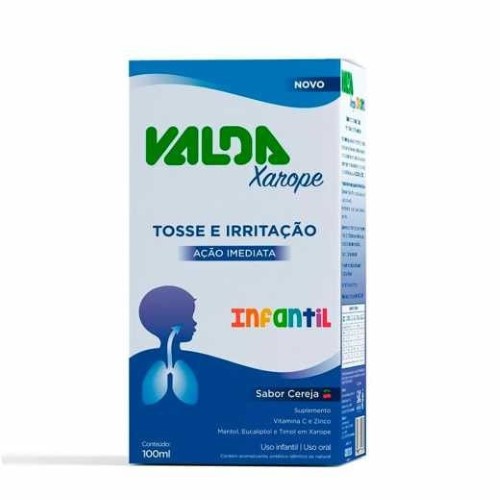 Valda Pediátrico Sabor Cereja Xarope 100ml