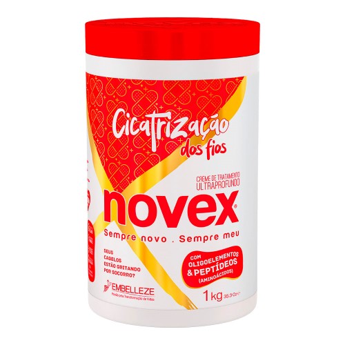 Creme de Tratamento Novex O Especialista Embelleze 3 em 1 Crespo Leve 1kg