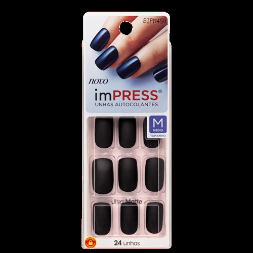 Unhas Postiças imPress Matte Color Médio