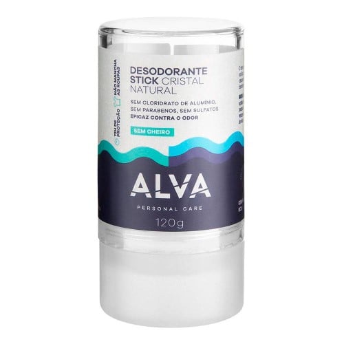 Desodorante Alva Kristall Sensitive Stick 120g