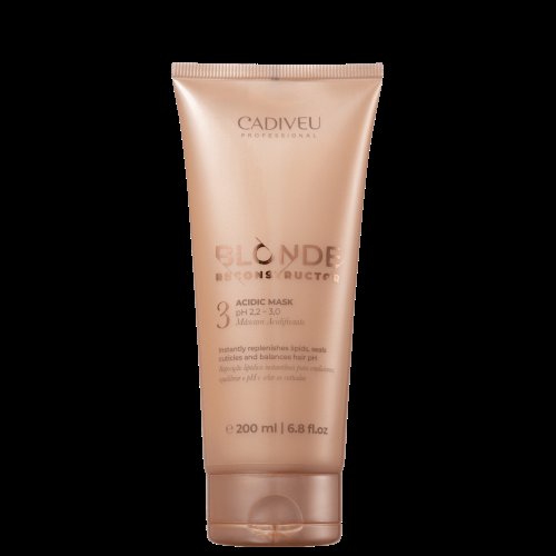 Cadiveu Blonde Reconstructor Acidic - Máscara Acidificante 200ml