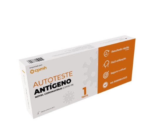 Autoteste Antígeno Covid-19 Novel Coronavirus - 1 unidade