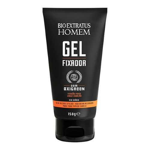 Gel Fixador Bio Extratus Homem Fixação Forte Longa Duração 150g