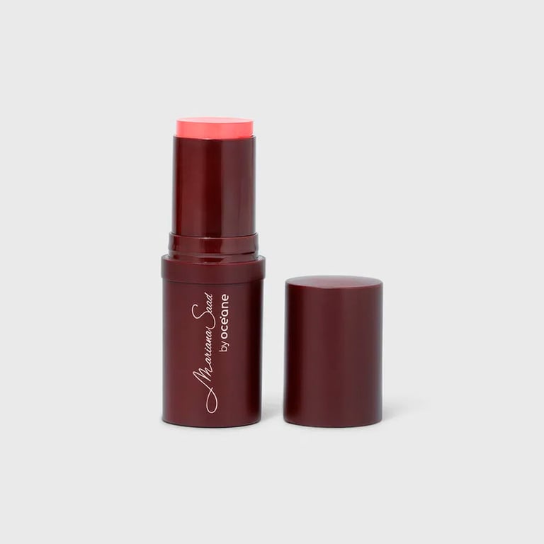 Blush em Bastão Coral Mariana Saad By Océane - Blush Stick Coral Kiss 14g