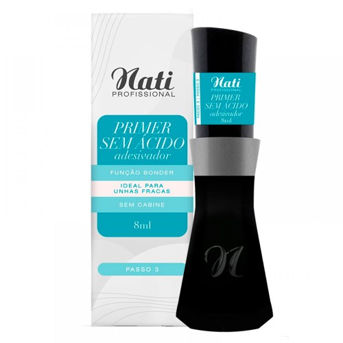 Primer Gel Para Unhas Nati Sem Ácido 8ml