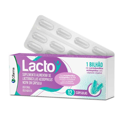 Lacto 12 Cápsulas