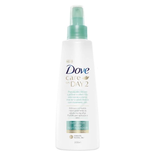 Spray para Cabelo Revitalizador Dove Day After para Hidratar e Redefinir com 200ml