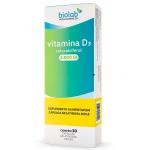 Suplemento Alimentar Vitamina D3 2.000UI com 30 Cápsulas