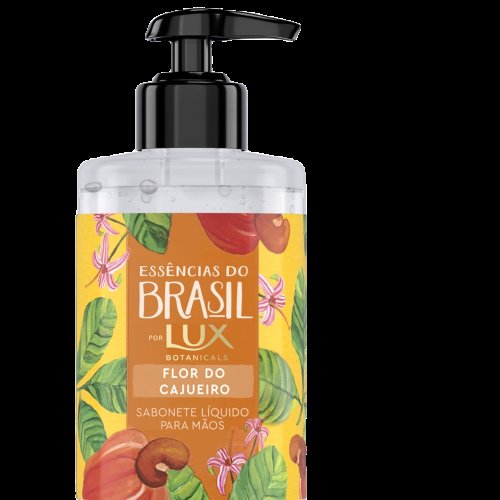 Sabonete Líquido Para Mãos Lux Botanicals Essências Do Brasil Flor Do Cajueiro 300ml