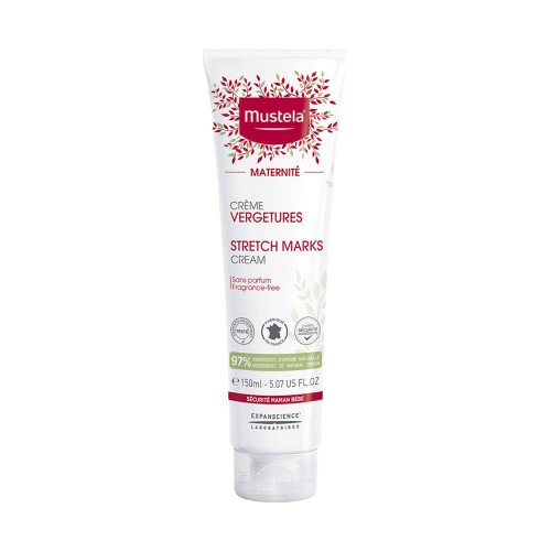 Creme Prevenção de Estrias Mustela Maternité 3 em 1 sem Perfume com 150ml