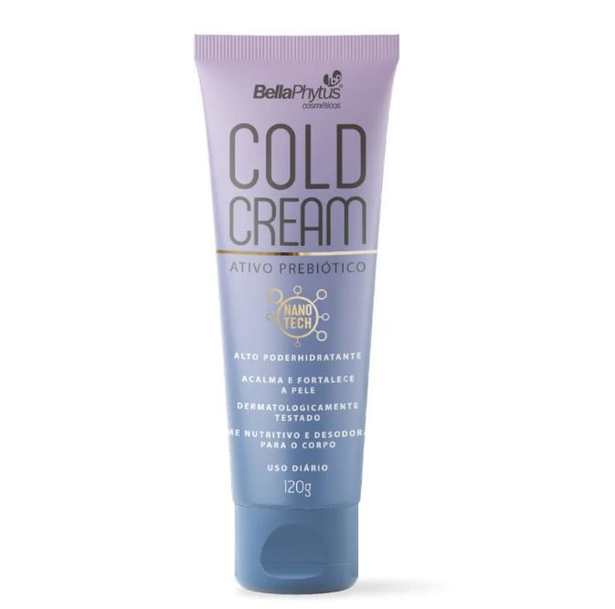 Cold Cream Ativo Prebiótico Bellaphytus 120G