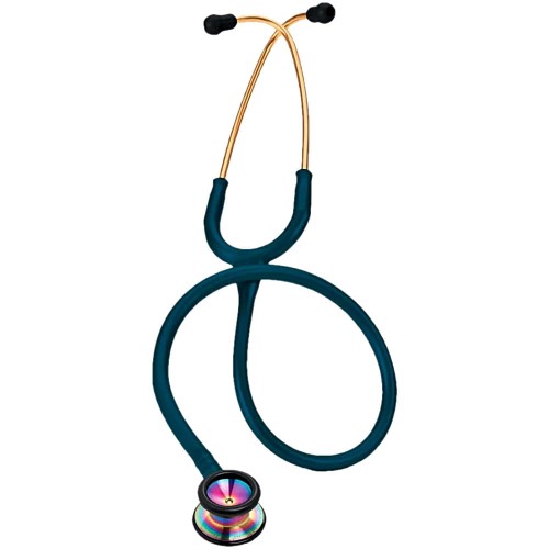 Estetoscópio Littmann Classic Ii Pediátrico 3M - Azul Caribe Rainbow - 2153