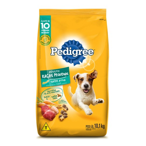 Ração para Cães Pedigree Adultos Raças Pequenas 10,1kg