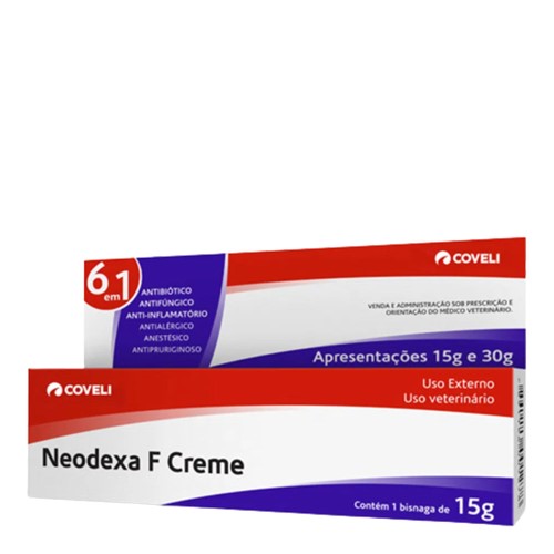 Neodexa F Creme Uso Veterinário 15g