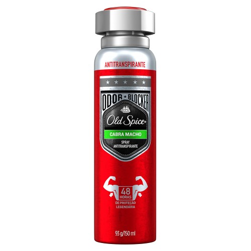 Desodorante Old Spice Cabra Macho Spray Antitranspirante com 93g