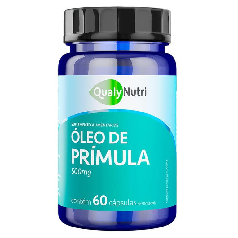 Óleo de Prímula Qualy Nutri 500mg c/60 Cápsulas