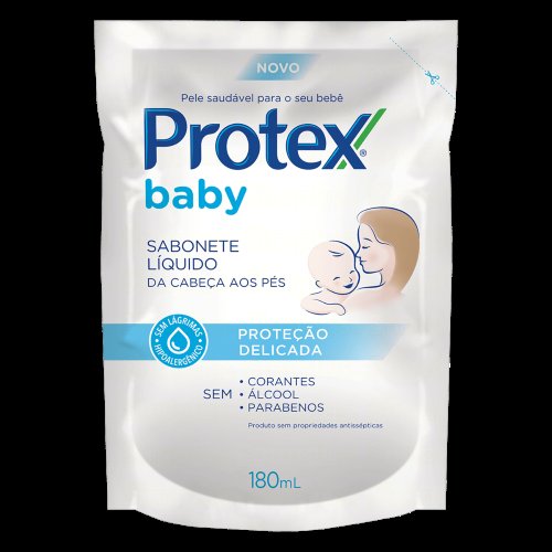 Sabonete Líquido Protex Baby Proteção Delicada 180ml Refil