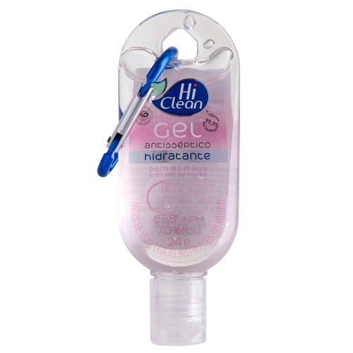 Gel Higienizador Antisséptico Hi Clean Extrato De Rosas