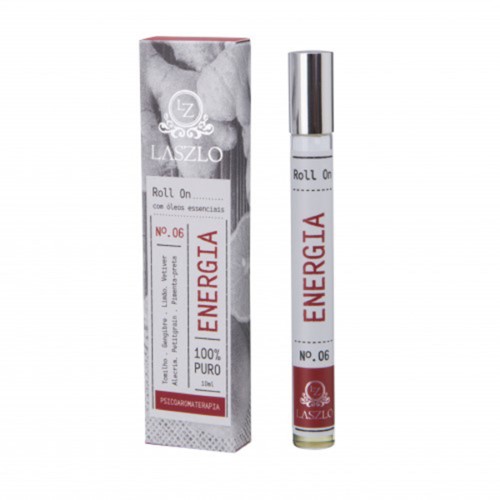 Roll-on de Aromaterapia Laszlo Energia com 10ml