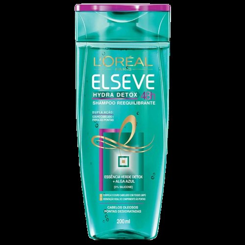 Shampoo Reequilibrante Elseve Hydra Detox 48h 200ml