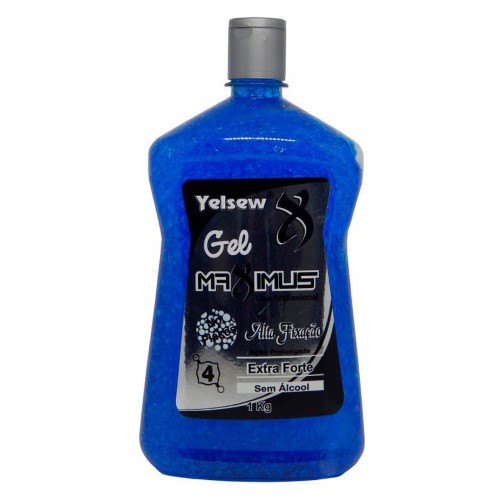 Gel Fixador Yelsew Azul Extra Forte 1kg